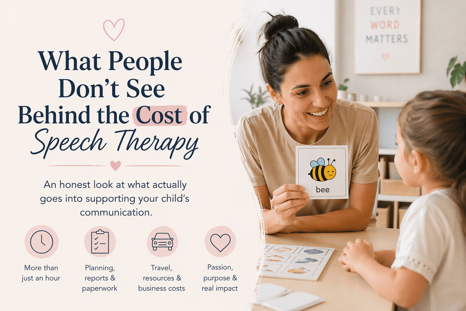 What People Don't See Behind the Cost of Speech Therapy